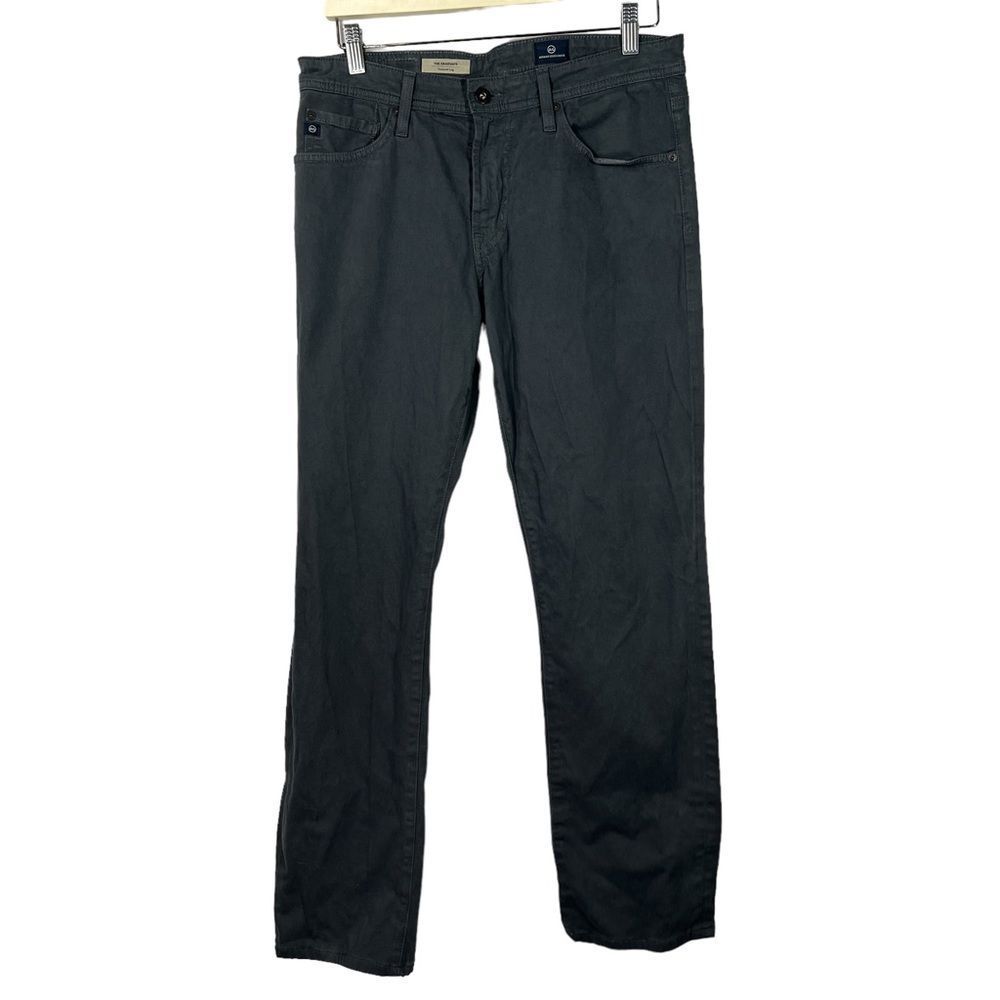 AG Adriano Goldschmied Graduate in Folkestone Grey Men's Jeans, Size: 31W x 32L